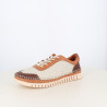 Baskets Basses Coco Abricot Marron